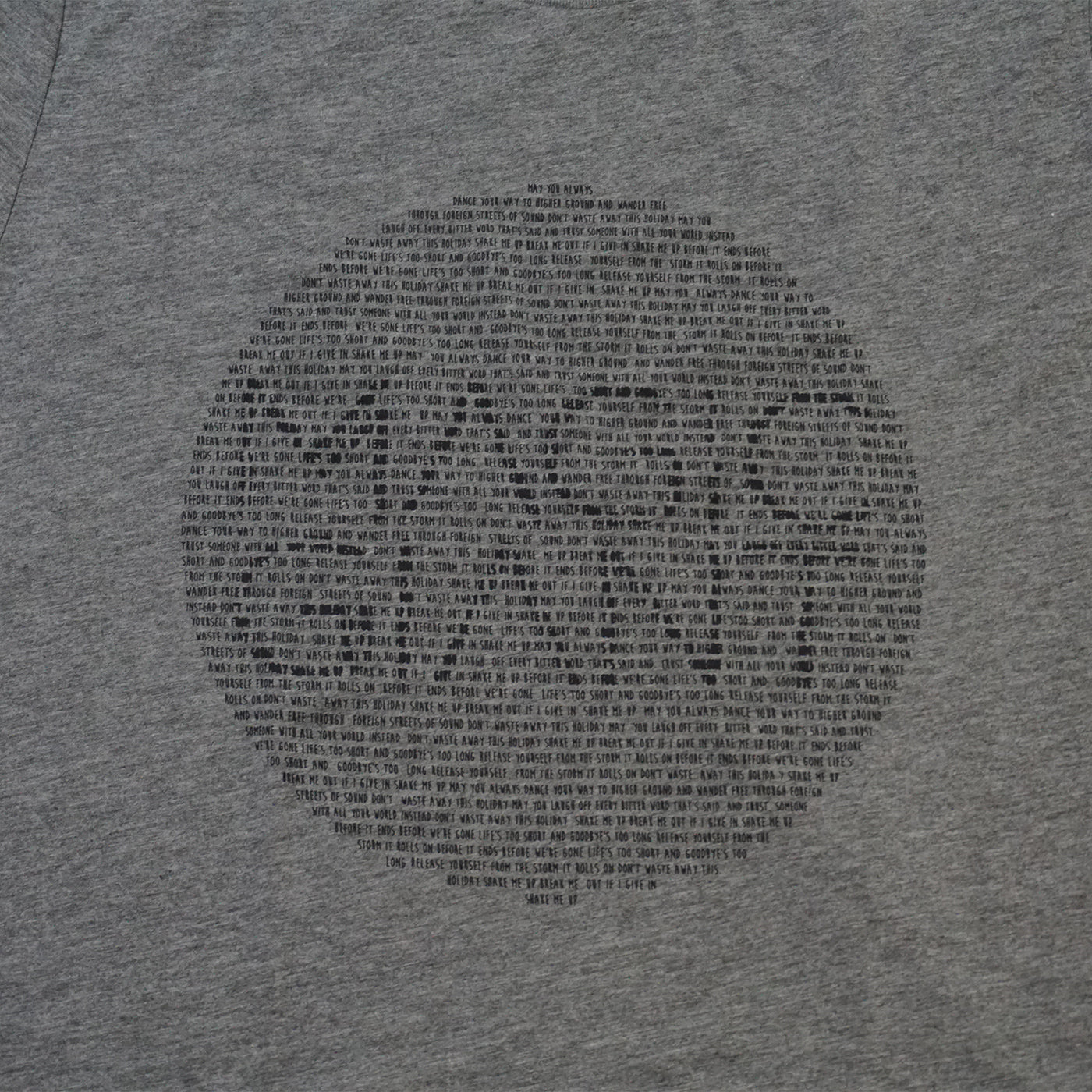 Shake Me Up Lyric Tee