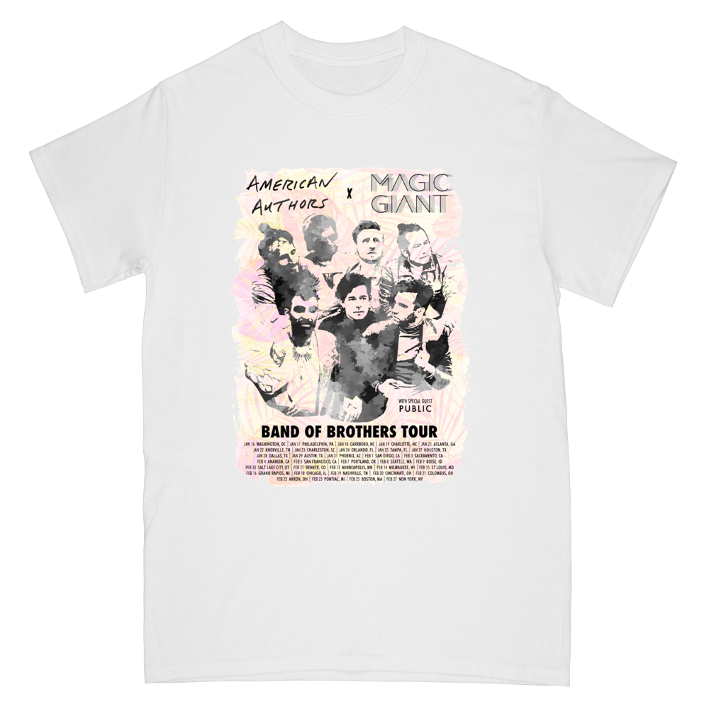 Band of Brothers Tour Tee - White