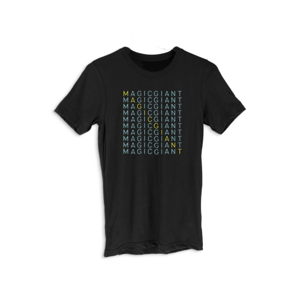 Crossword Tee - Black