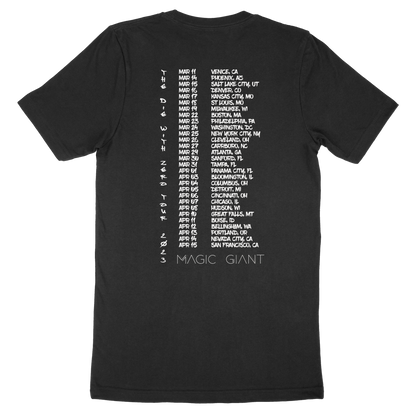 Die with Zero Tour Tee - Black